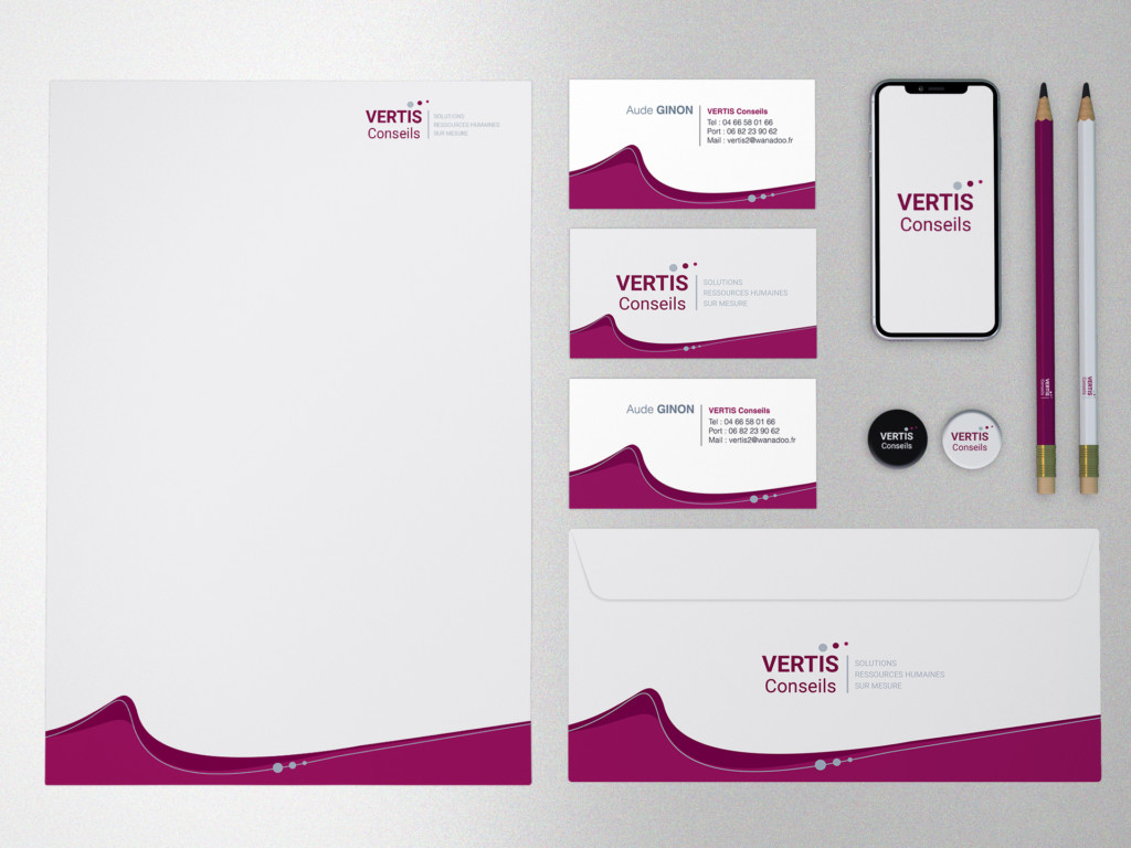 Charte graphique Vertis Conseils