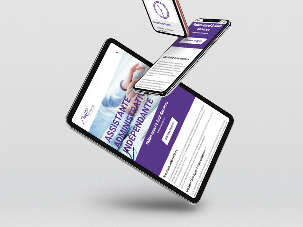 Site internet AmP Services